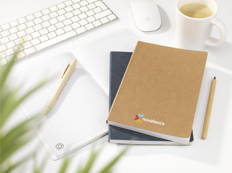 Recycled notebook (approx. A5)  263265_001 (Black)
