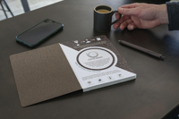Coffee cover notebook (approx. A5) 269001_011 (Brown)