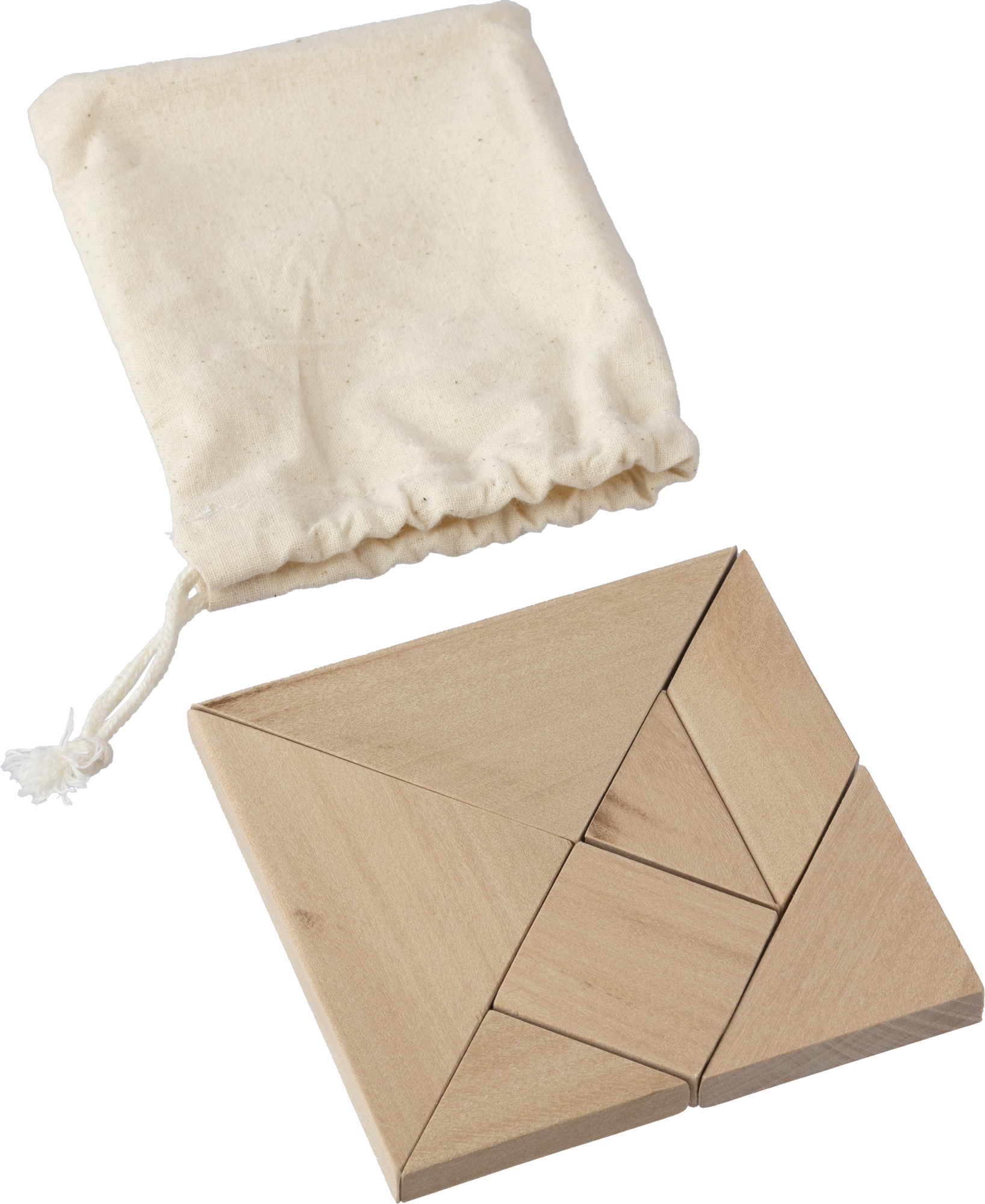 Picture of Wooden tangram puzzle