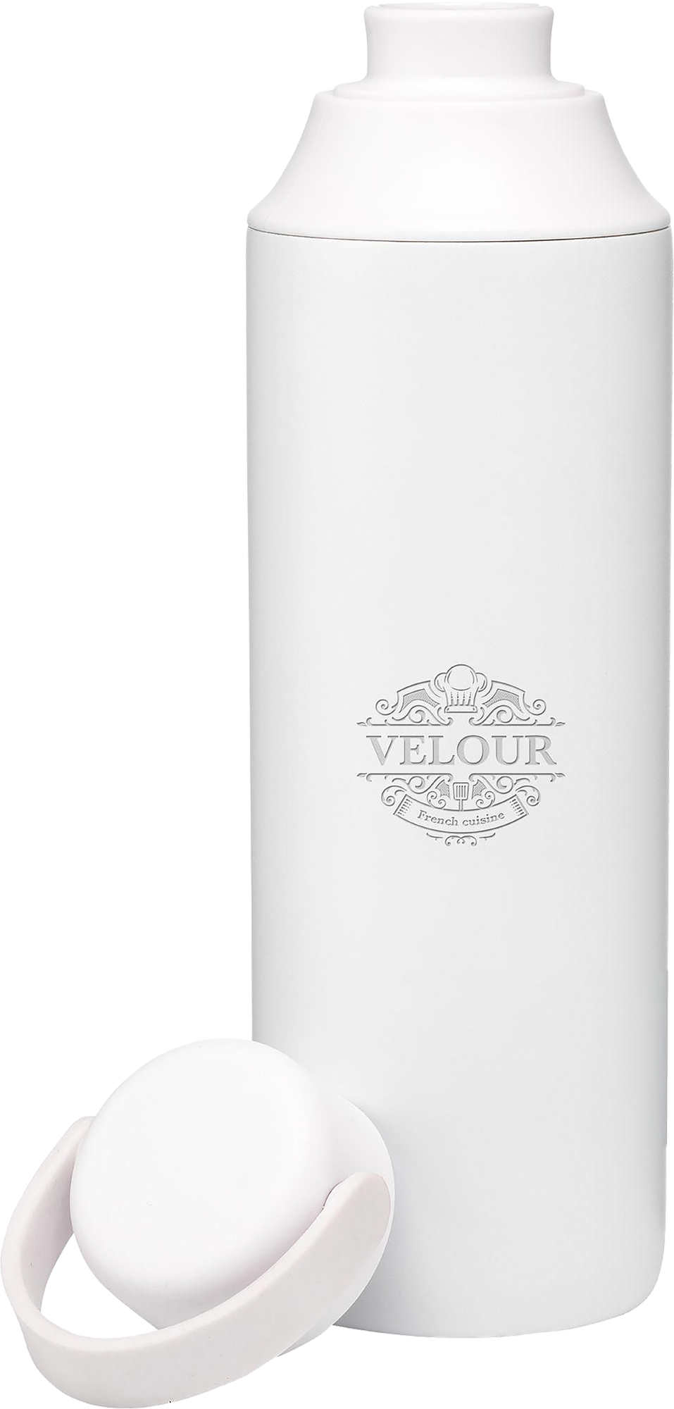 Picture of Recycled stainless steel double walled bottle (600ml)