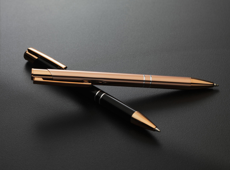 Recycled aluminium ballpen 262521_001 (Black)