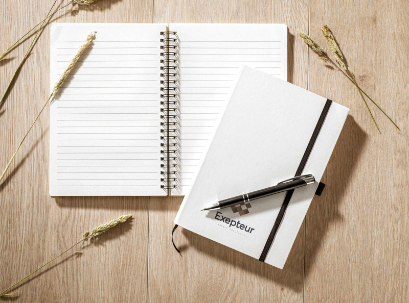 Milk carton notebook (approx A5) 261535_357 (Beige)
