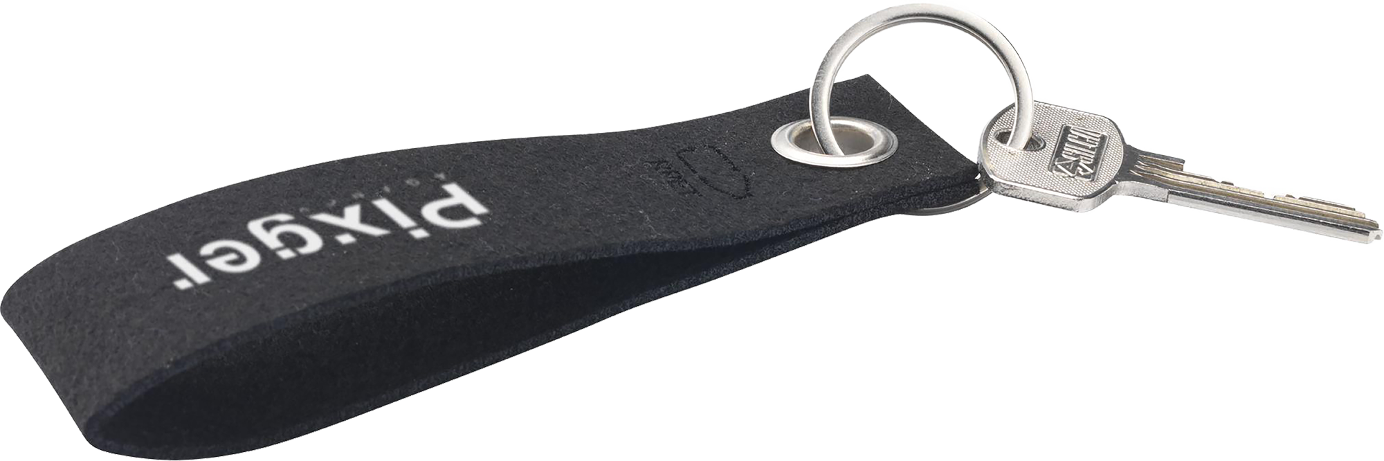 Picture of RPET felt keyring