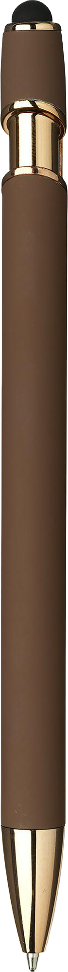 Picture of Luca recycled copper soft touch ballpen