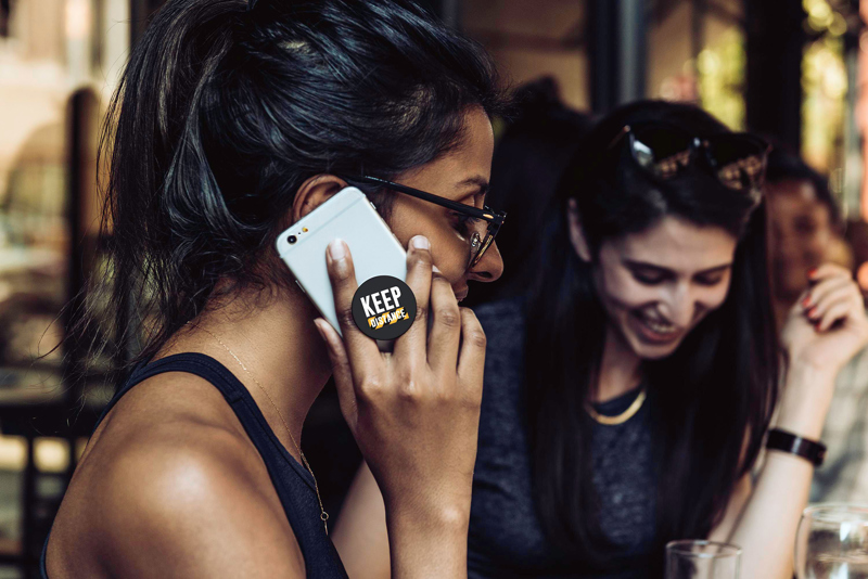 PopSockets® 2.0 phone PopGrip 263305_001 (Black)