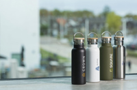 Recycled stainless steel double walled bottle (500ml) 262347_032 (Silver)