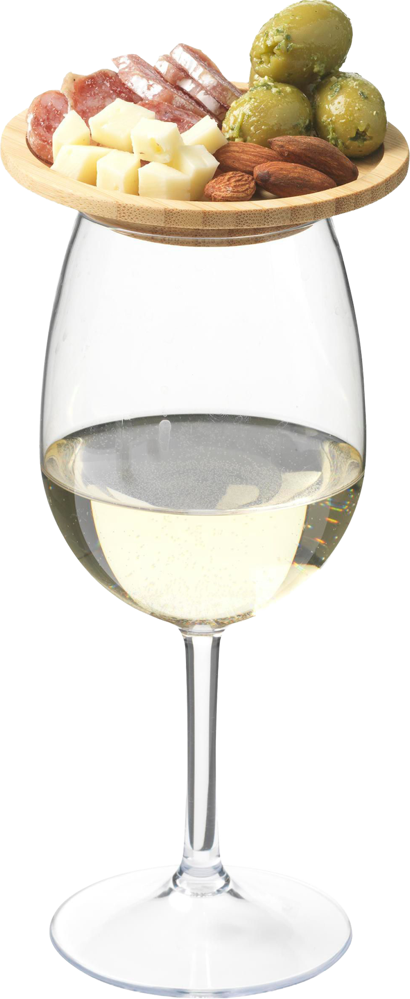 Picture of Wooosh bamboo wine glass topper