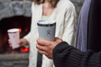 Hydro Flask double walled travel mug (473ml) 263381_003 (Grey)
