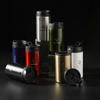 Recycled steel double walled cup (300 ml) 264268_032 (Silver)