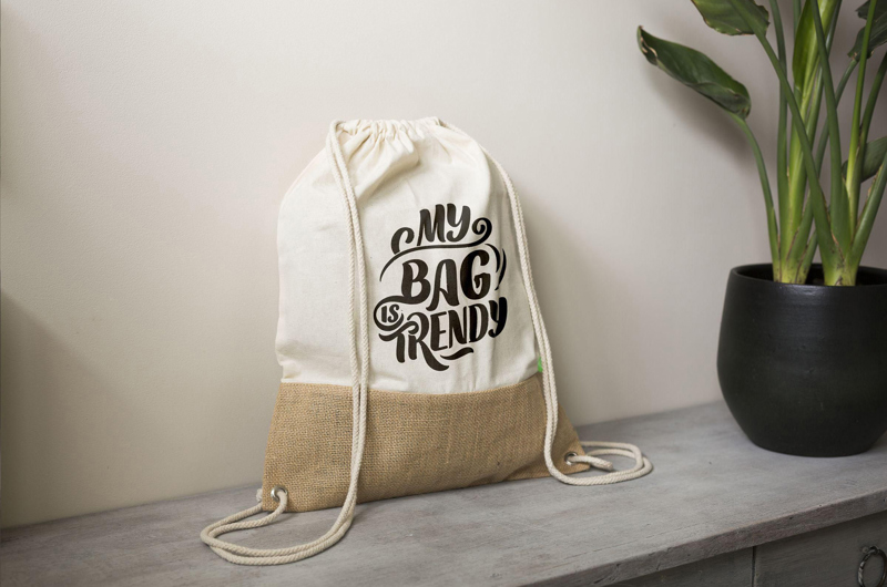 Combi organic backpack (160gsm/4.13oz) 261173_311 (Natural)