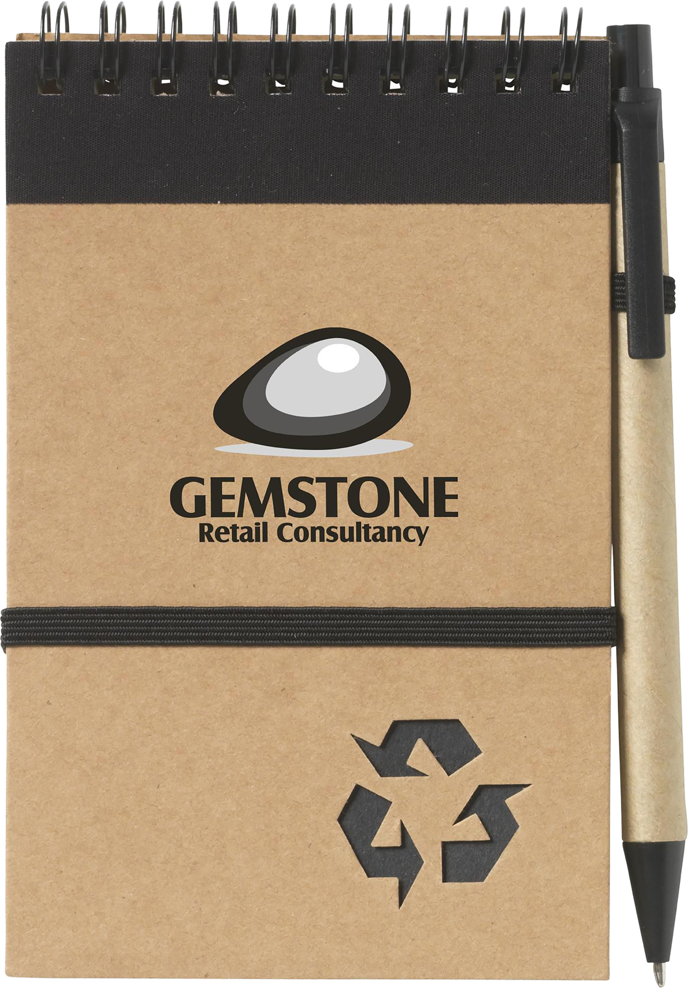 Picture of Recycled notebook and pen