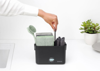 Brabantia Sinkside organiser cleaning set 262981_491 (Dark Grey)