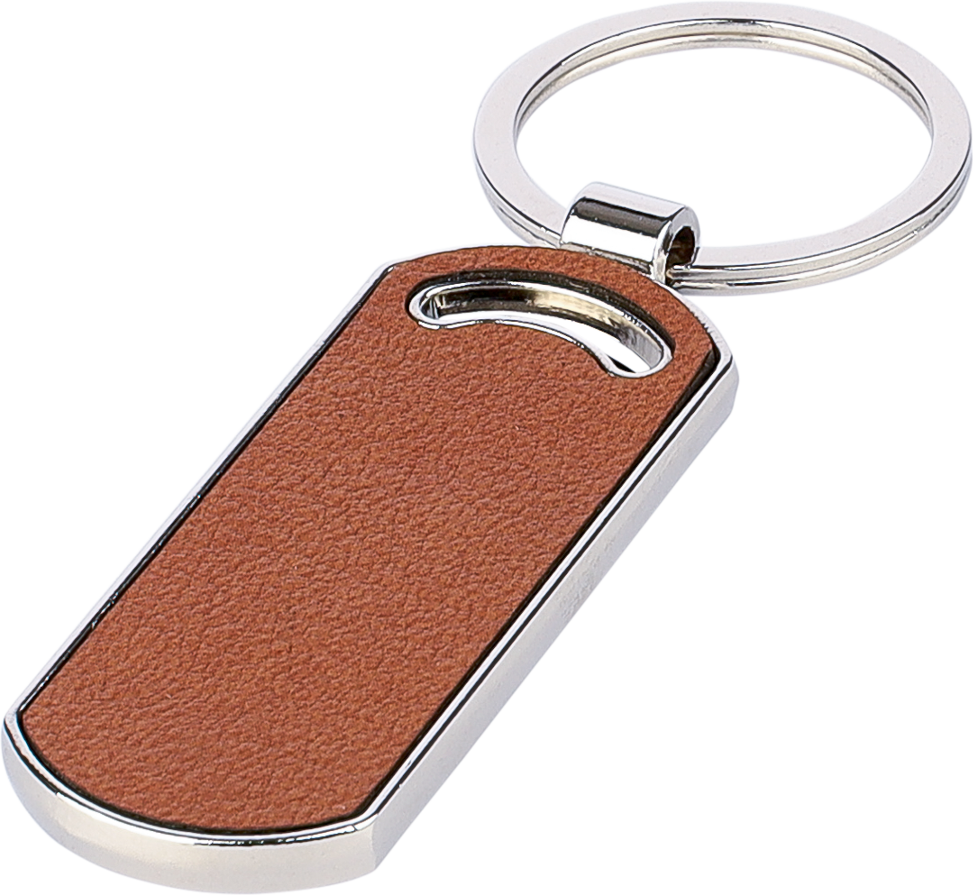 Picture of Recycled leather keyring