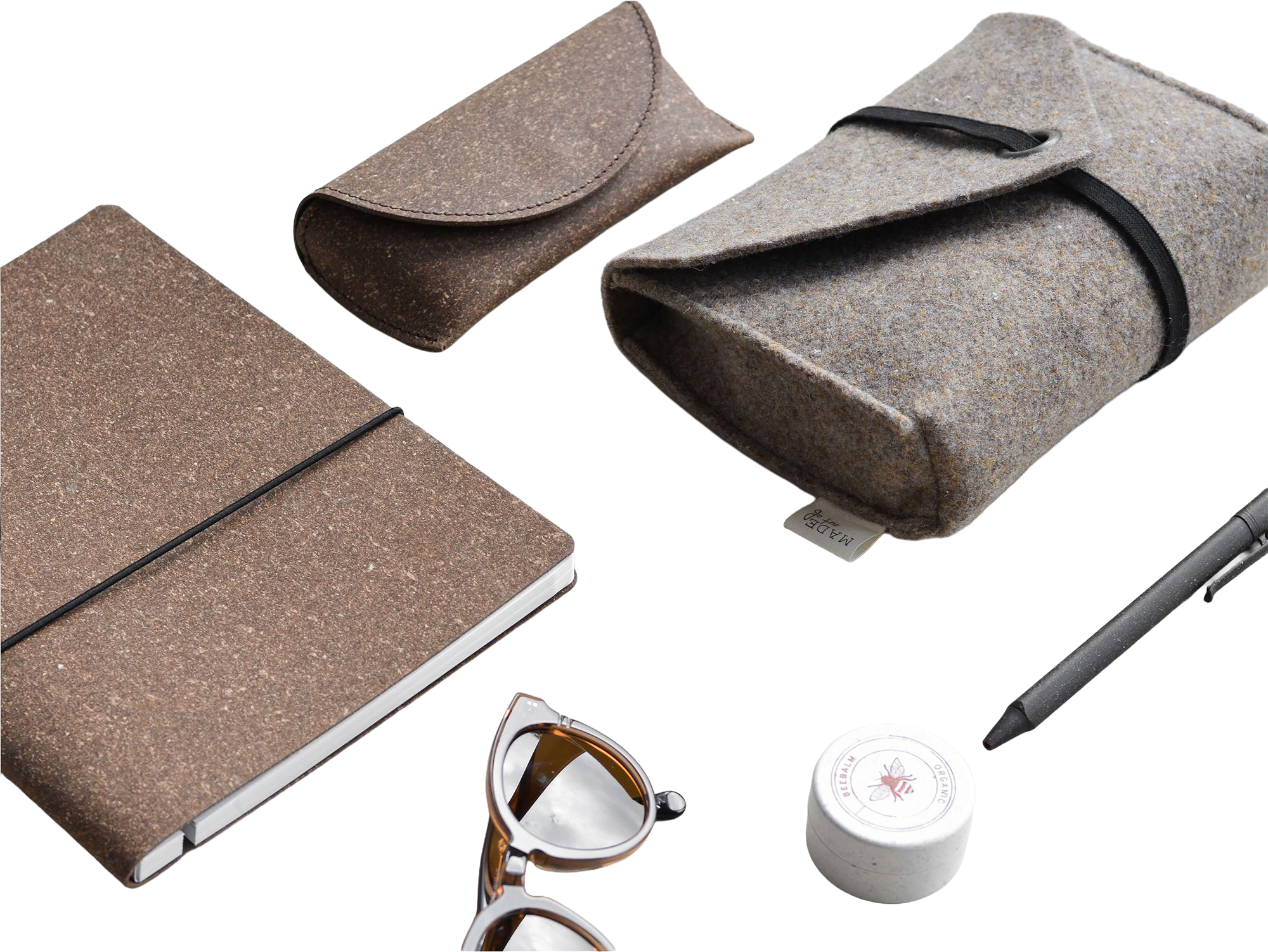 Picture of Made recycled leather notebook (approx. A5)