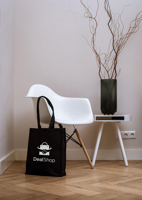 Recycled canvas bag (260gsm/7.6oz) 264174_001 (Black)