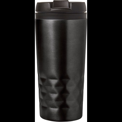 Stainless steel double walled travel mug (300ml)