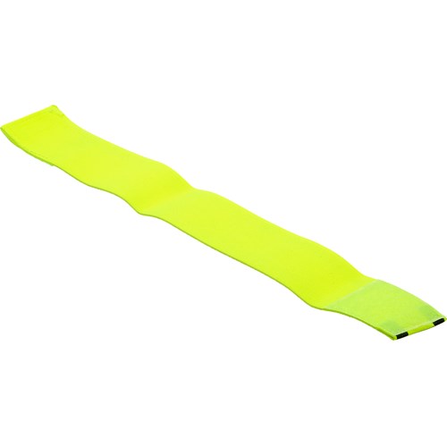 Arm band with reflective stripes