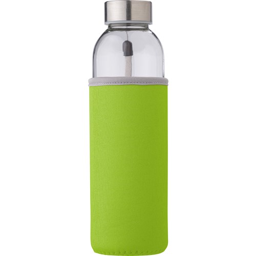 Glass bottle with sleeve (500ml)