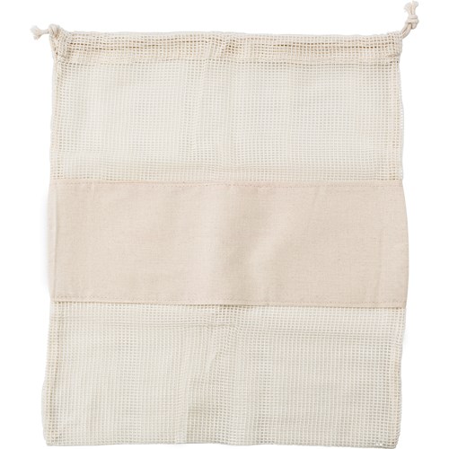 Natural cotton mesh bags