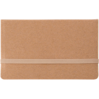 Card booklet with sticky notes 5348_011 (Brown)
