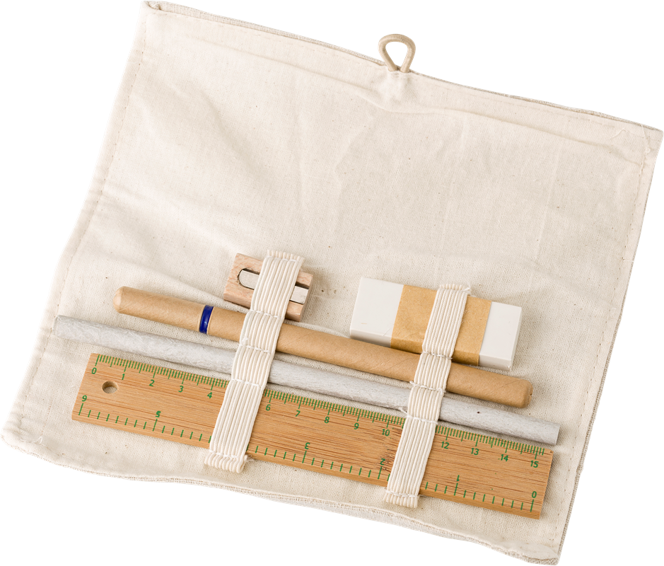 Cotton drawing set 8475_013 (Khaki)