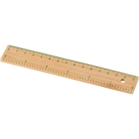 Bamboo ruler 8930_011 (Brown)