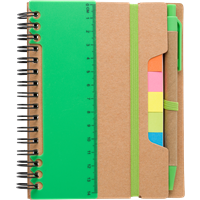 Recycled notebook 9182_029 (Light green)