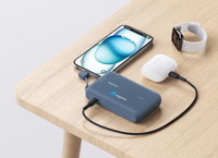 Belkin power bank with integrated cable (10,000mah) 263174_005 (Blue)