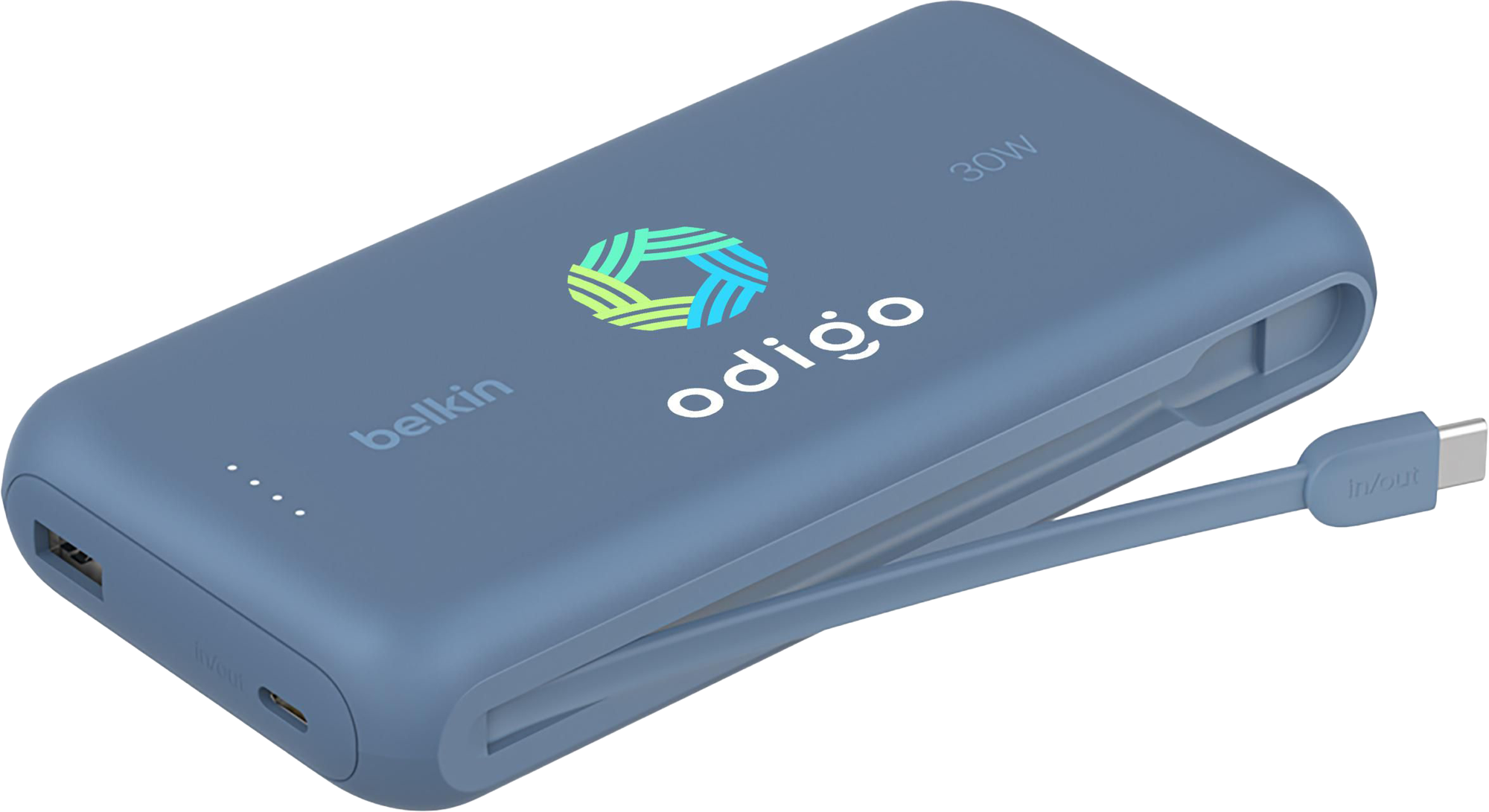 Picture of Belkin power bank with integrated cable (20,000mah)