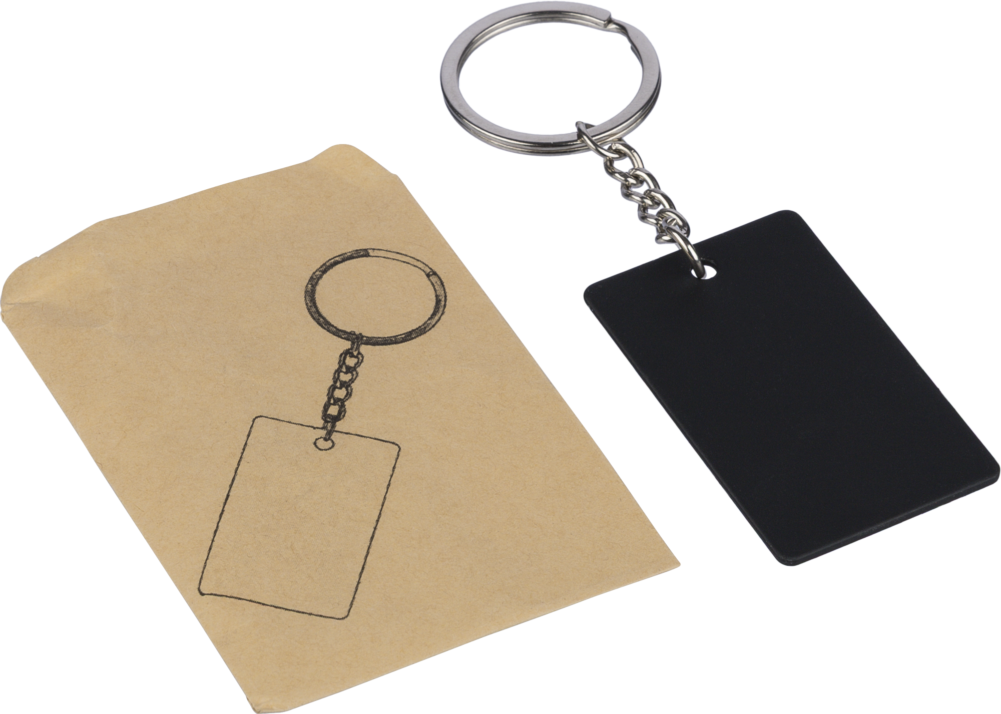 Picture of Recycled stainless steel keyring