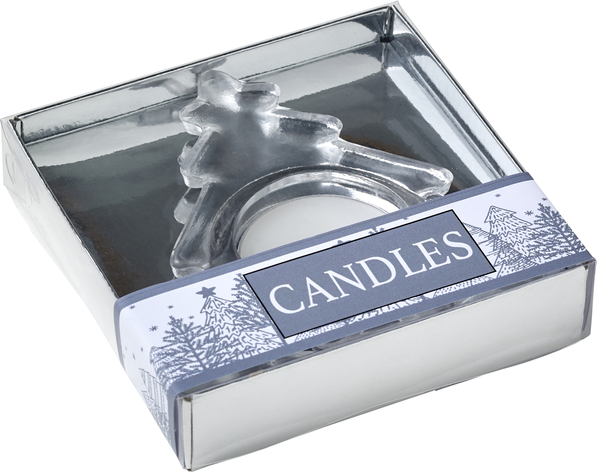 Picture of Christmas tree candle holder