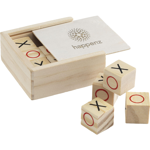 Tic-Tac-Toe bamboo game