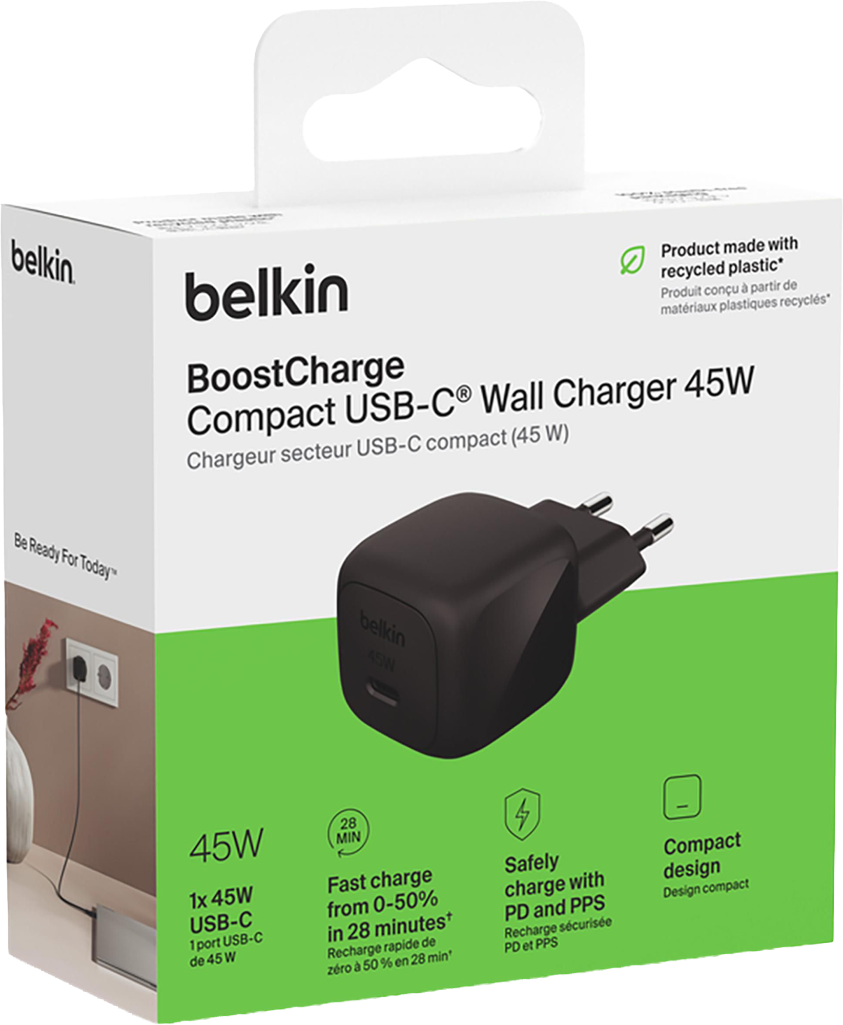 Picture of Belkin wall charger (Not suitable for UK or Ireland) 