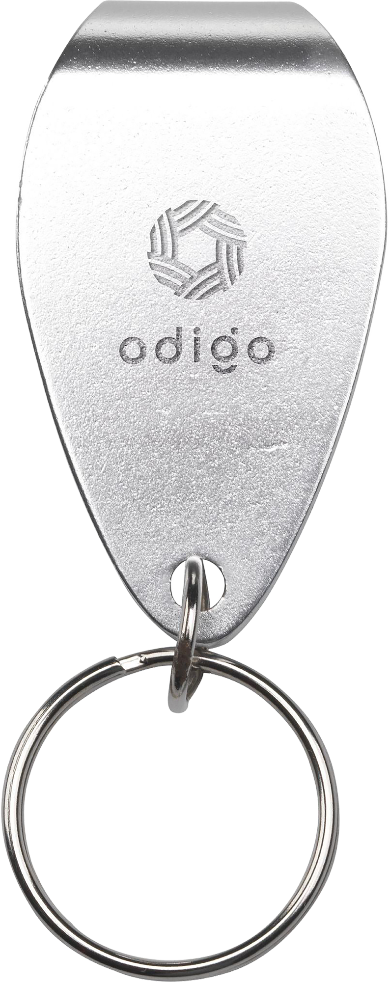 Picture of Recycled aluminium bottle opener keyring