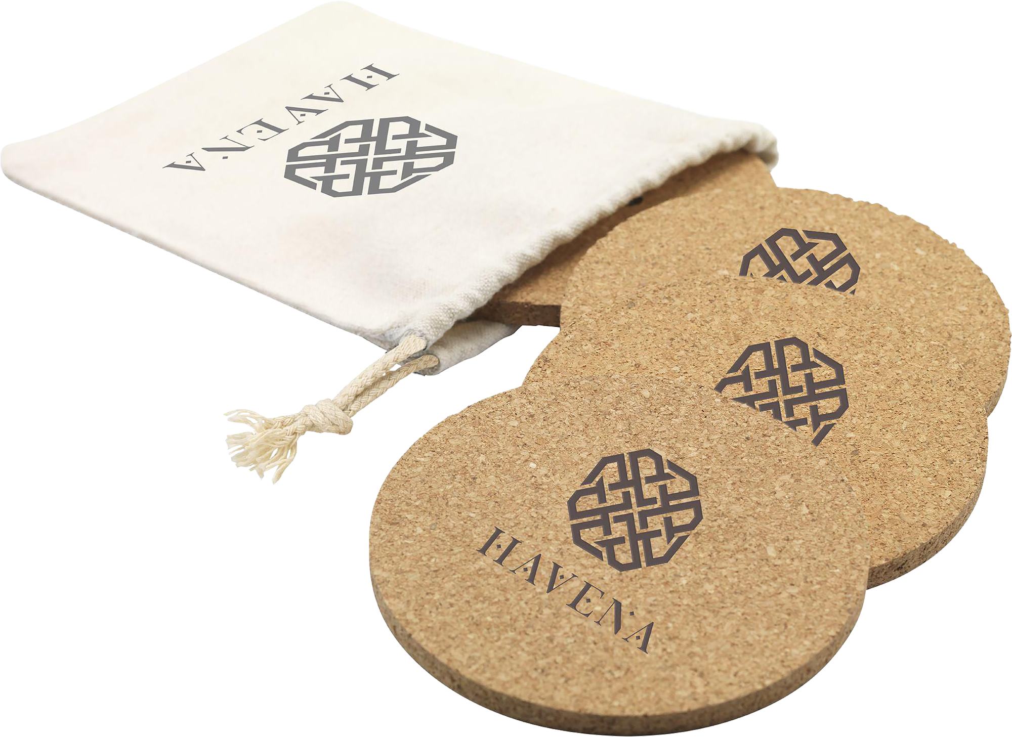 Picture of Cork coaster set