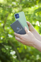 Wireless recycled aluminium power bank (5,000mAh) 262755_726 (Nordic blue)