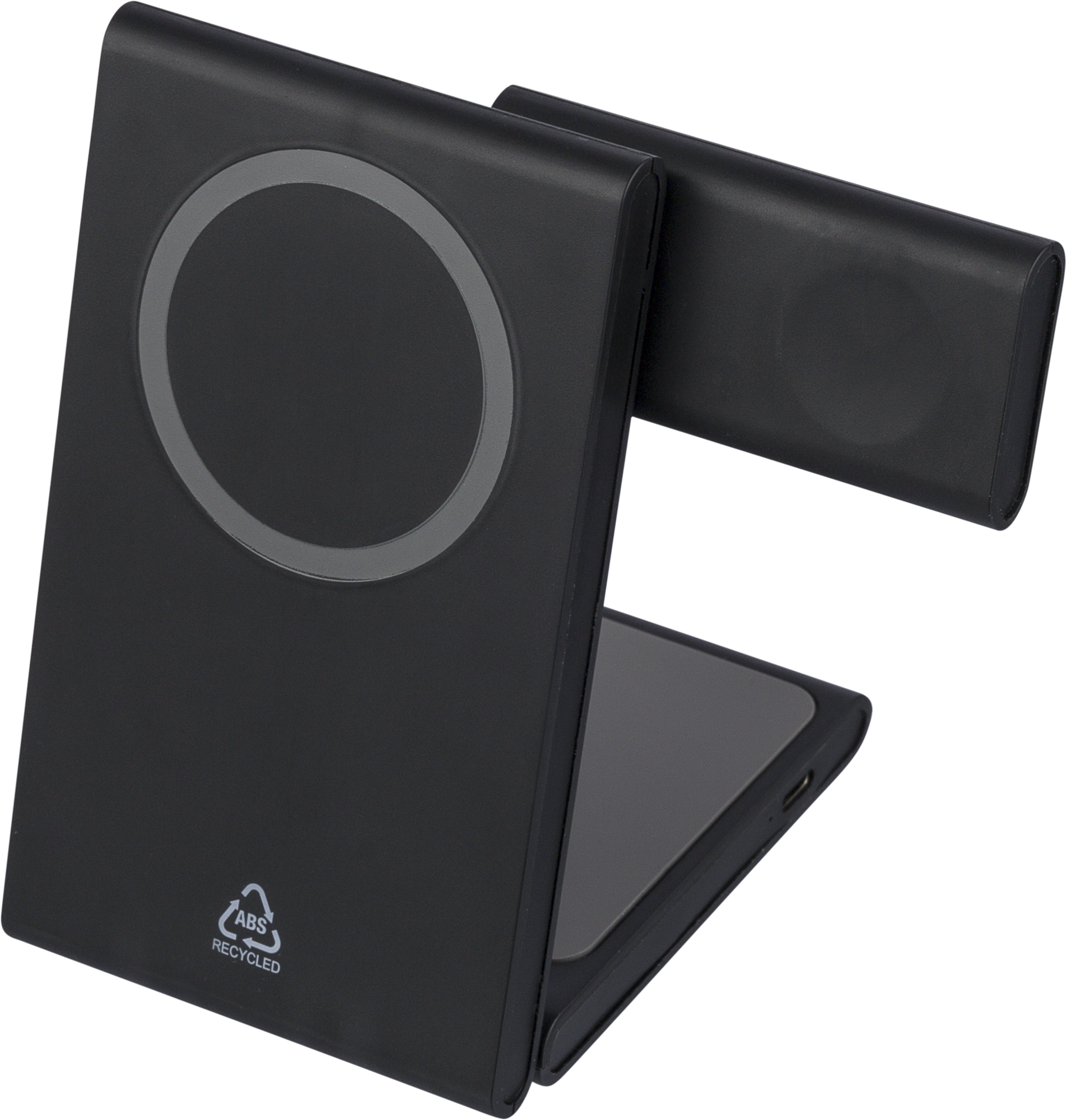 Picture of Recycled 3-in-1 magnetic wireless charger