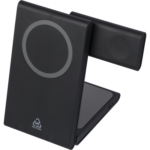 Recycled 3-in-1 magnetic wireless charger