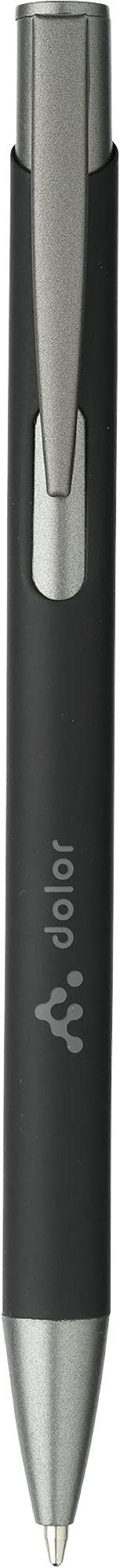 Picture of Ebony soft touch recycled aluminium ballpen