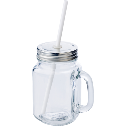 Glass mason jar (480ml)
