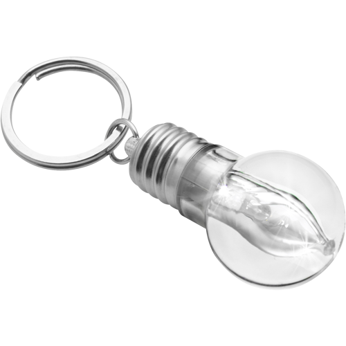 Light bulb keyring