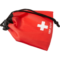First aid kit, 11pc 1047_008 (Red)