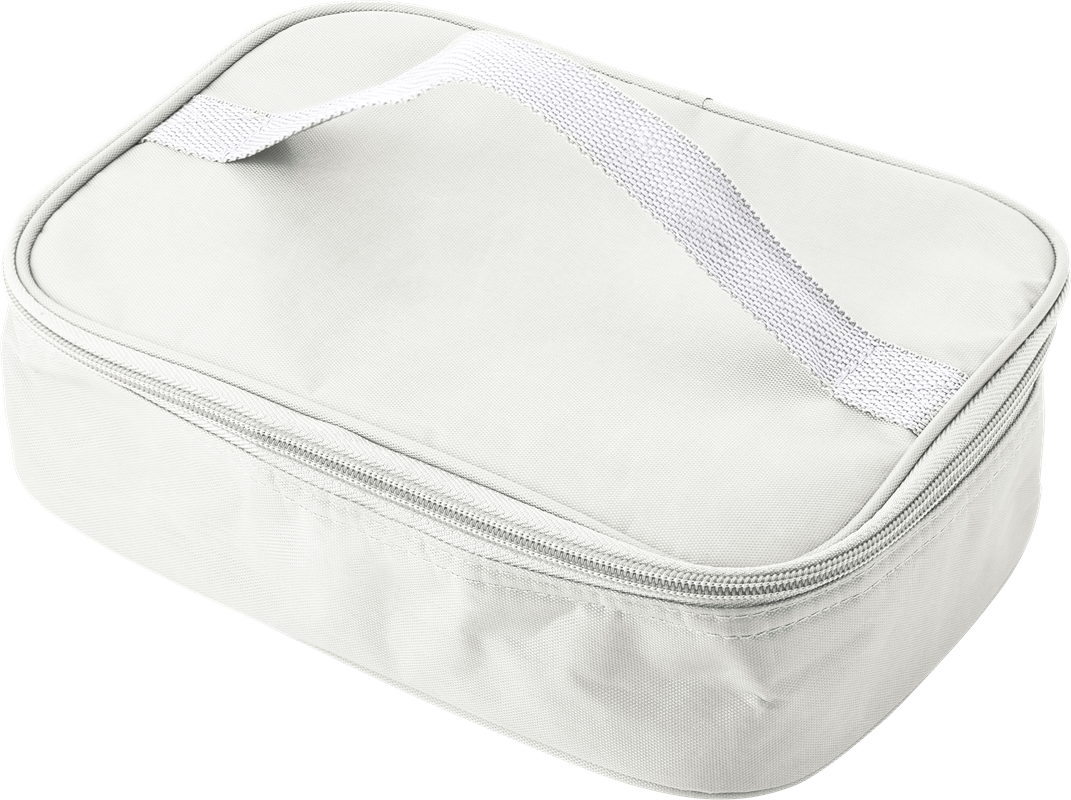 Cooler bag with lunch box 2128_002 (White)