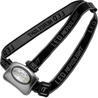 Head torch, 5 LED lights 4859_032 (Silver)