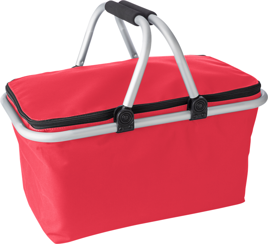 Foldable shopping basket 7510_008 (Red)