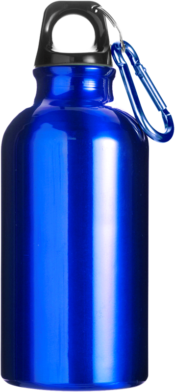 Aluminium water bottle (400ml) 7552_023 (Cobalt blue)