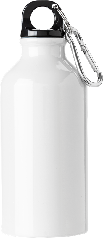 Aluminium water bottle (400ml) 7552_002 (White)