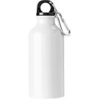 Aluminium water bottle (400ml) 7552_002 (White)