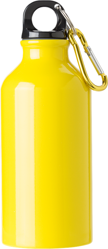 Aluminium water bottle (400ml) 7552_006 (Yellow)