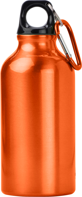 Aluminium water bottle (400ml) 7552_007 (Orange)